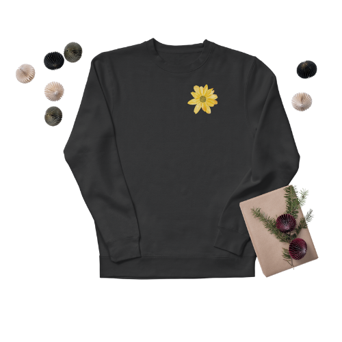Bright Blossom Hoodie – 100% Egyptian Cotton | Premium Floral Streetwear