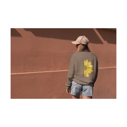 Bright Blossom Hoodie – 100% Egyptian Cotton | Premium Floral Streetwear