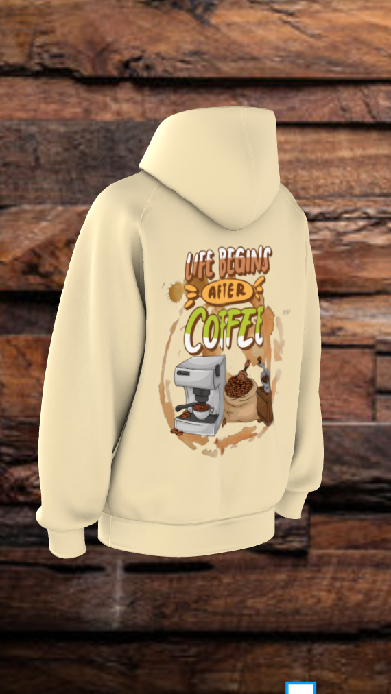 T&P Powered by Coffee Hoodie – 100% Egyptian Cotton | Premium Streetwear