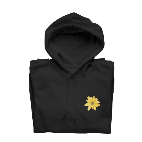 Bright Blossom Hoodie – 100% Egyptian Cotton | Premium Floral Streetwear