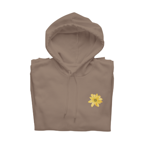 Bright Blossom Hoodie – 100% Egyptian Cotton | Premium Floral Streetwear