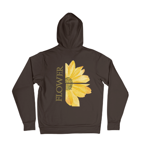 Bright Blossom Hoodie – 100% Egyptian Cotton | Premium Floral Streetwear