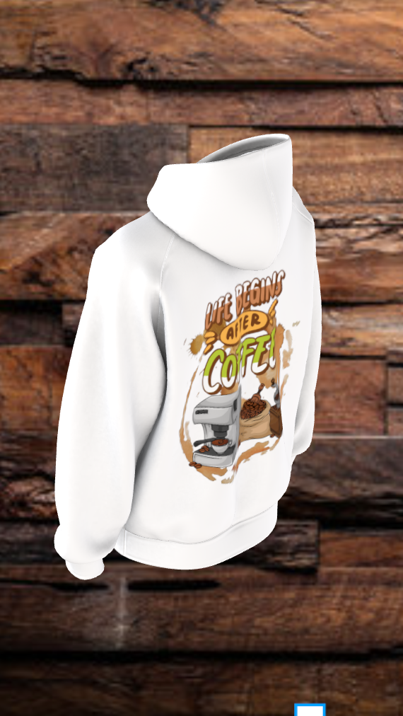 T&P Powered by Coffee Hoodie – 100% Egyptian Cotton | Premium Streetwear